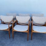 Pair of Finn Juhl No. 48 Danish Modern Chairs for Baker, 1950's