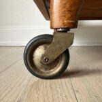 Vintage Walnut Cesare Lacca Tea Trolley Cart for Cassina