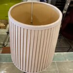 Forest Green Leather Clad Vintage French Table Lamp