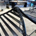 Sculptural Iron Eyelash Design Bench