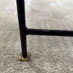 Sculptural Iron Eyelash Design Bench