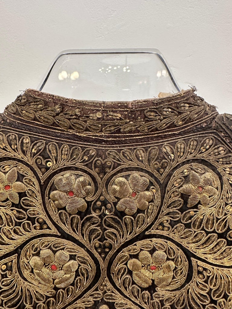 Antique Matador/ Bull Fighter's Jacket in Custom Acrylic Box, circa 1850s