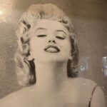 Framed Marilyn Monroe Lithograph 1976