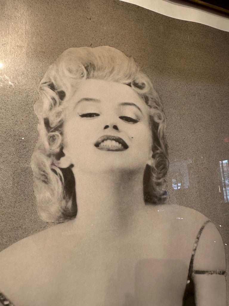 Framed Marilyn Monroe Lithograph 1976