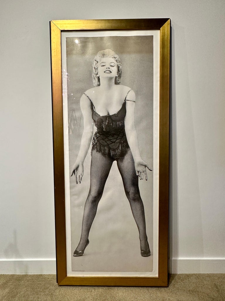 Framed Marilyn Monroe Lithograph 1976