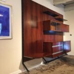 Urio Three-Section Bookcase by Ico Parisi for MIM, Roma