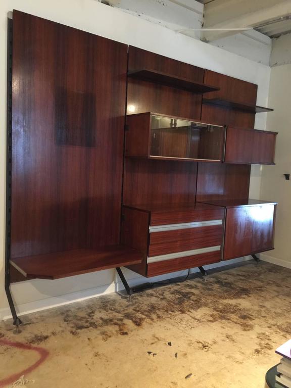 Urio Three-Section Bookcase by Ico Parisi for MIM, Roma