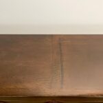 Long French Mid-Century Lattice Front Sideboard/ Cabinet