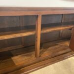 Long French Mid-Century Lattice Front Sideboard/ Cabinet