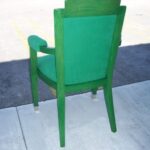 Jade Green Deco Chairs by G. Darbois-Gaudin - Set of 4