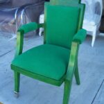 Jade Green Deco Chairs by G. Darbois-Gaudin - Set of 4