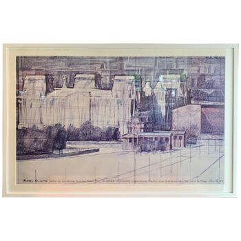 Christo and Jeanne-Claude Wrapped Reichstag, 1971