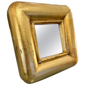 Vintage Gilt Wood Frame Wall Mirror