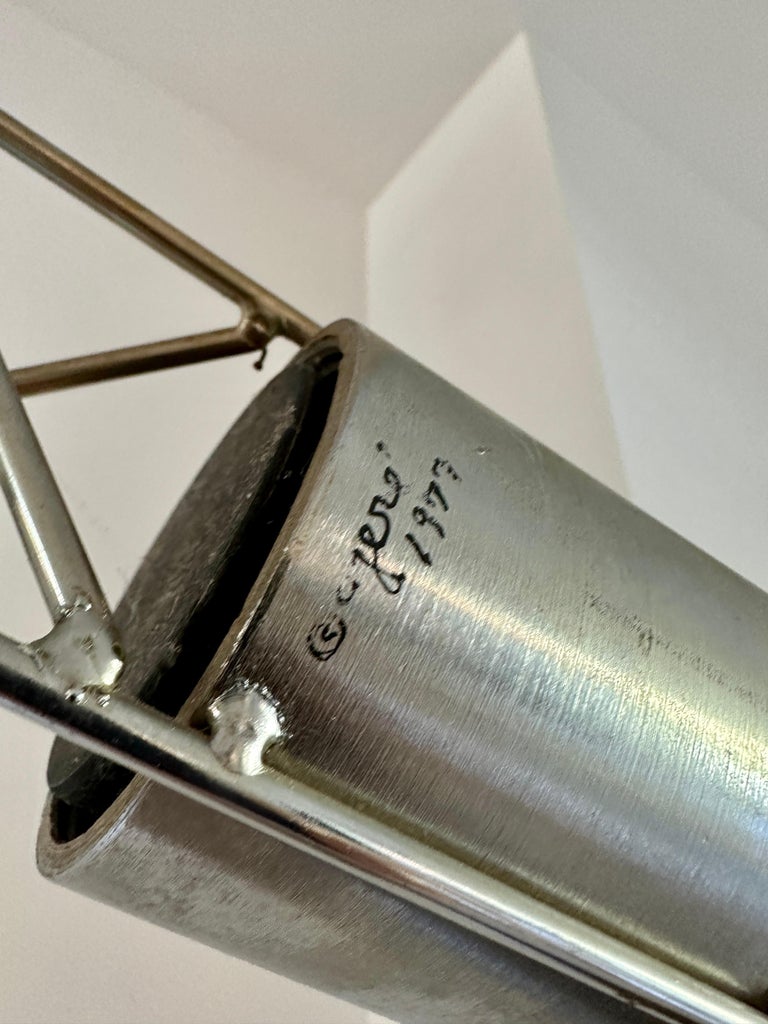 Extra Large Vintage Curtis Jeré Crane Floor Light