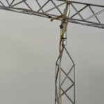 Extra Large Vintage Curtis Jeré Crane Floor Light