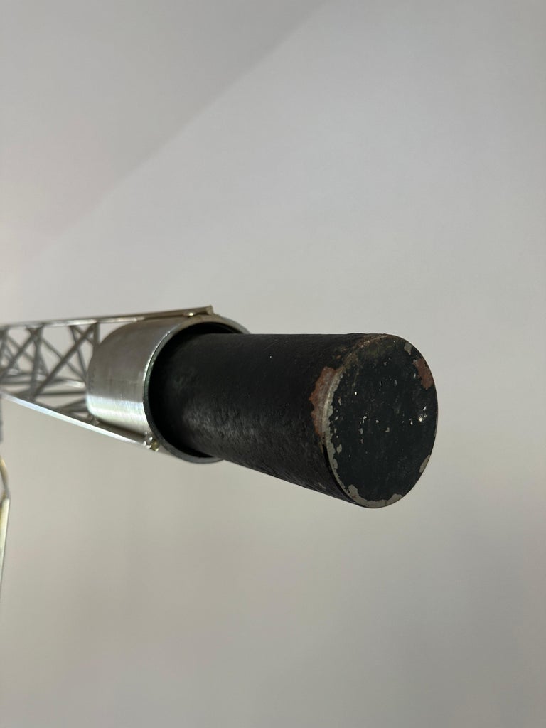 Extra Large Vintage Curtis Jeré Crane Floor Light