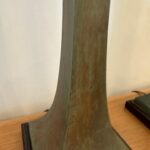 Pair of Stewart Ross James Verdigris Bronze Table Lamps for Hansen