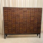 Massive 19th C. European Apothecary Cabinet, 130 Individual Drawers