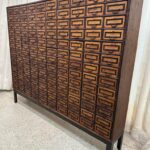 Massive 19th C. European Apothecary Cabinet, 130 Individual Drawers