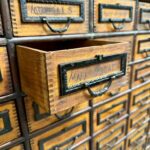 Massive 19th C. European Apothecary Cabinet, 130 Individual Drawers