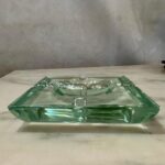 Midcentury Crystal Glass Ashtray/ Vide-Poche by Fontana Arte