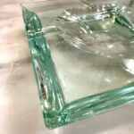 Midcentury Crystal Glass Ashtray/ Vide-Poche by Fontana Arte