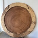 Rustic Oversized Wood Framed Mirror