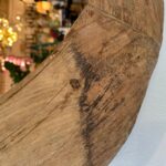 Rustic Oversized Wood Framed Mirror