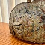 French Earthenware Fish Table Lamp