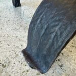 Massive Pair of Wrought Iron 18th Century Fire Dogs/ Andirons