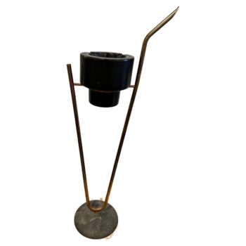 Sculptural ashtray/catchall in the style of Matégot and Georges Jouve