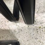 Tito Agnoli "Sistina" Leather Strap Set of Six (6) Chairs for Matteo Grassi