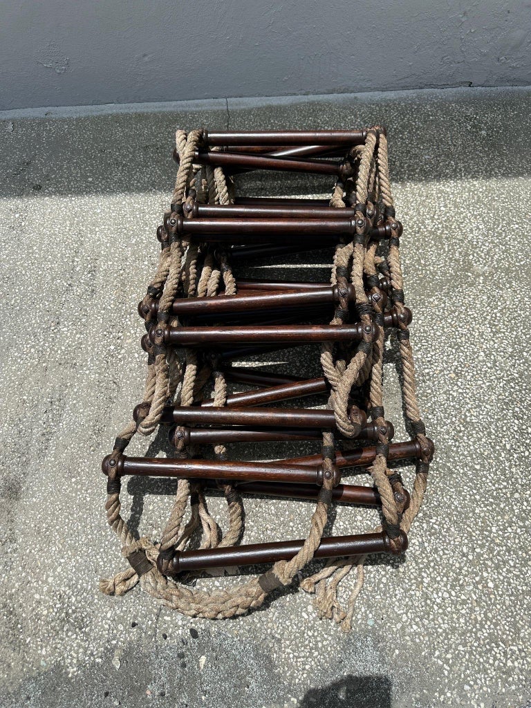 18th C. "Pirates" Ladder, Wall Sculpture/ Novelty Item