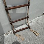 18th C. "Pirates" Ladder, Wall Sculpture/ Novelty Item