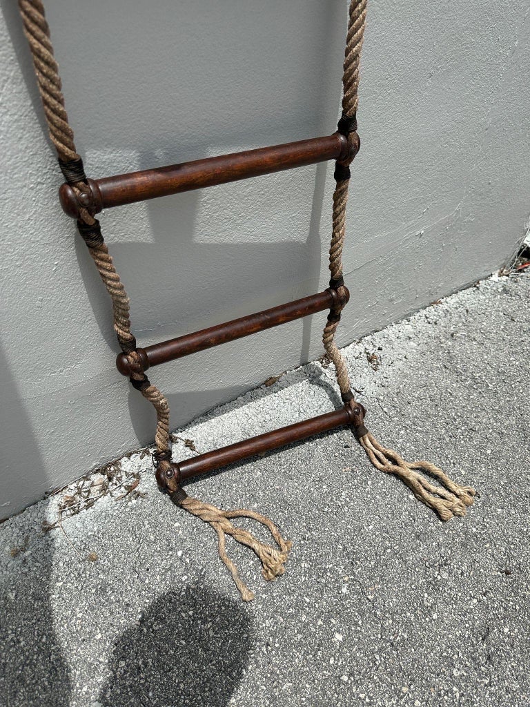 18th C. "Pirates" Ladder, Wall Sculpture/ Novelty Item