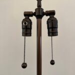 Kelby Mid-century Ceramic Table Lamp, Signed