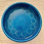 Aldo Londi Bitossi Rimini Blu Ceramic Round Bowl