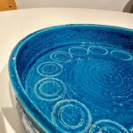 Aldo Londi Bitossi Rimini Blu Ceramic Round Bowl