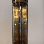 19th C. Portuguese Nautical Brass Gimbal Mounted Barometer