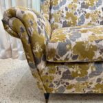 Important & Stylish Vintage Italian Wingback Settee/ Sofa