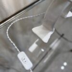 Giacometti Inspired Plaster over Metal Tribal Table Lamp