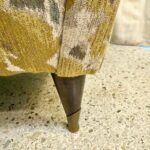 Important & Stylish Vintage Italian Wingback Settee/ Sofa