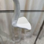 Giacometti Inspired Plaster over Metal Tribal Table Lamp