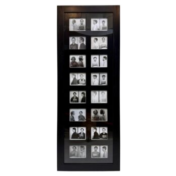 "Bad Boys" Photo Art - 16 Framed Original Mugshots from 1960's