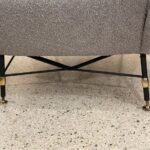 Pair of Vintage Geometric Style Lounge Chairs, attr. to Augusto Bozzi, 1940s