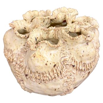 Vintage Maltese Hand-Made Earthenware Vase