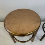 Solid Bronze Vintage Yacht Stools or Side Tables - 4 Available