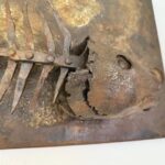 Signed Iron Fish Sculpture by Lachaize