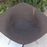 Pair of Early Bertoia Large/ Wide Diamond Chairs - ALL Original