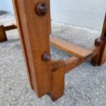 Guillerme et Chambron French Oak Desk/ Low Table